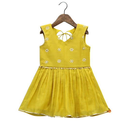 Twinkle Bloom Kurti & Sharara Set with Sheer Net Dupatta